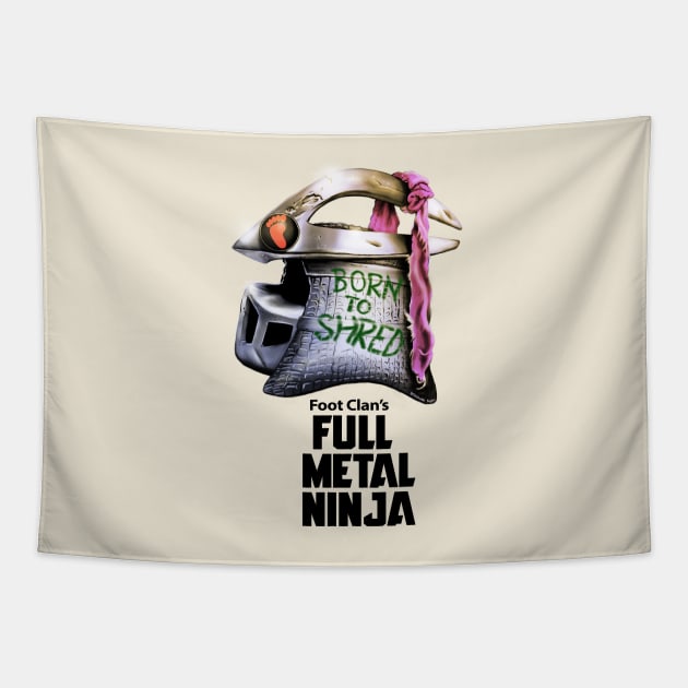 Full Metal Ninja Villain [Light Colours] Tapestry by DonovanAlex