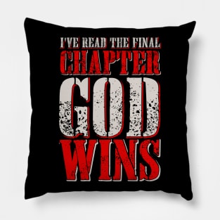 Chapter God Wins Pillow