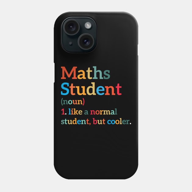 Maths Student gifts idea Phone Case by TeeDesignMaster