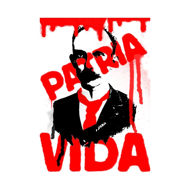 Jose marti cuba Patria Vida by livania