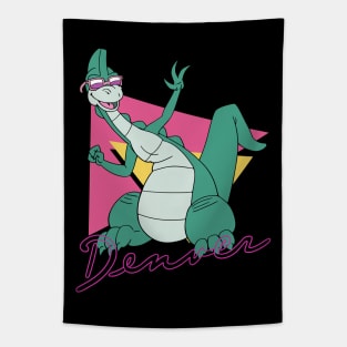 The Last 80s Dinosaur Tapestry