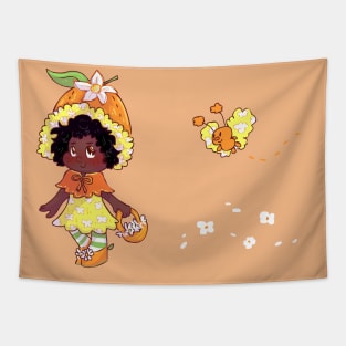 Orange Blossom Tapestry