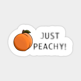 Just Peachy Magnet