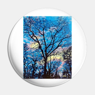 'EVENING TREES' Pin