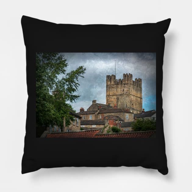 Richmond Castle Keep Pillow by IanWL