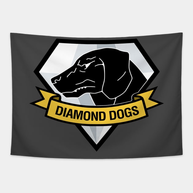 DIAMOND DOGS Tapestry by kaliyuga