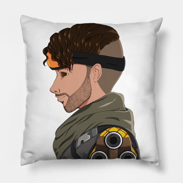 Mirage - Apex Legends Pillow by Cookiesss