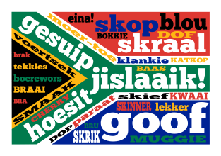 South African slang and colloquialisms Magnet