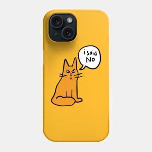 I'm not a tabby, I'm a tiger. Phone Case