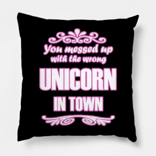 Girls, women, unicorn, birthday Pillow