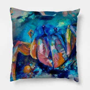 Billy the Blue Crab Pillow