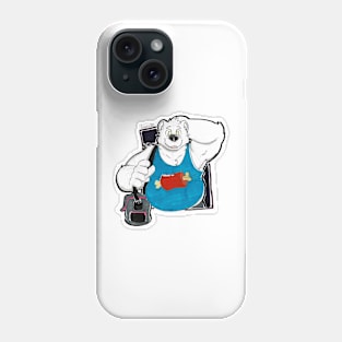 Tanktop bear Phone Case