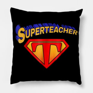 Superteacher Superhero Funny Teacher Gift Pillow