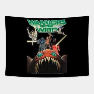 Warriors of the Wind ))(( 80s Cult Classic Anime Fan Design Tapestry