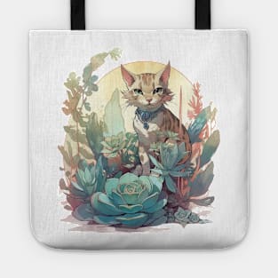 Cute Bengal cat Tote