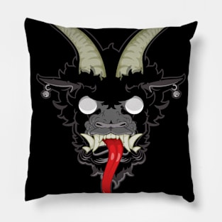 Bad Tidings Krampus Pillow