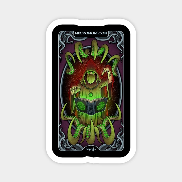 Lovecraft Tarot Judgment Magnet by EmptyIs