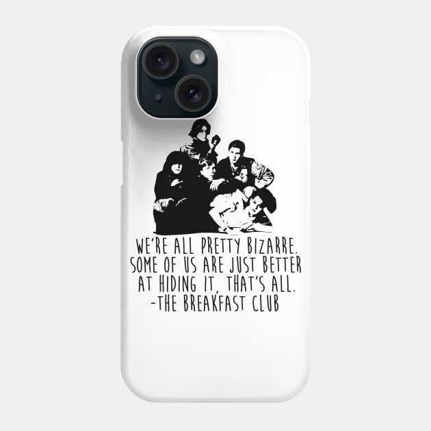 The Breakfast Club Phone Case by mariansar