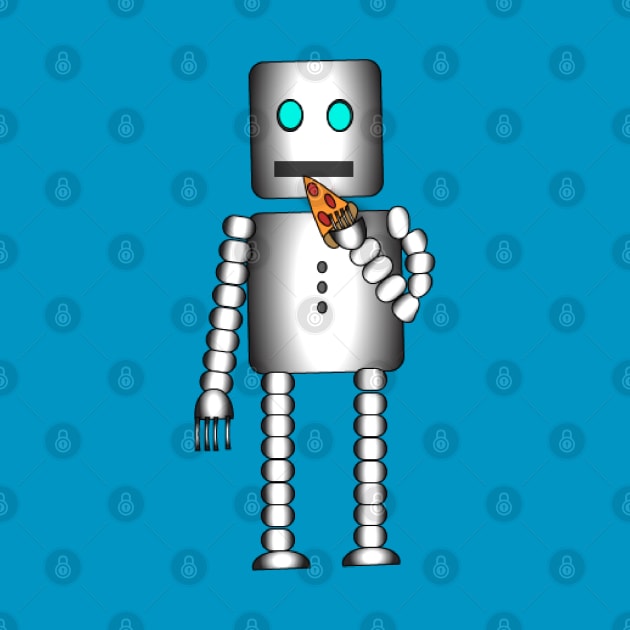 Robot Pizza by Tropic1979