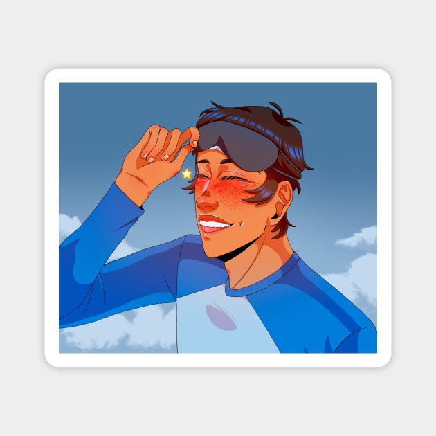 Smiling Lance Magnet by Fatalwa