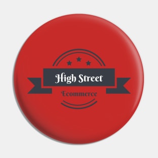 High Street Ecommerce Pin