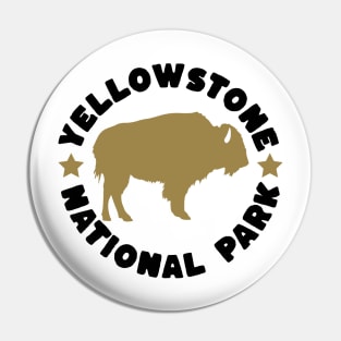 YellowsStone National Park Buffalo Pin