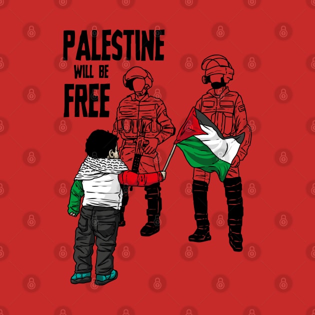 free palestine, the strongest kids ever by vaktorex