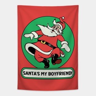 Santa's My Boyfriend! Tapestry