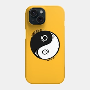 Ying Yang Illustration Phone Case