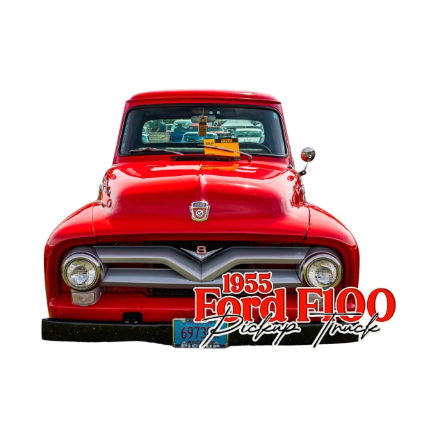 1955 Ford F-100 Pickup Truck by Gestalt Imagery