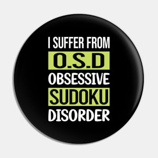 Obsessive Love Sudoku Pin