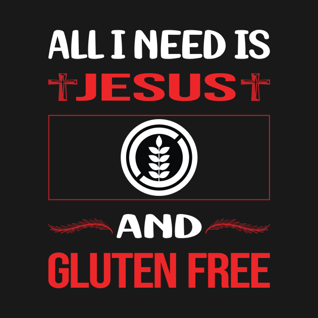 Funny Jesus Gluten Free by lainetexterbxe49