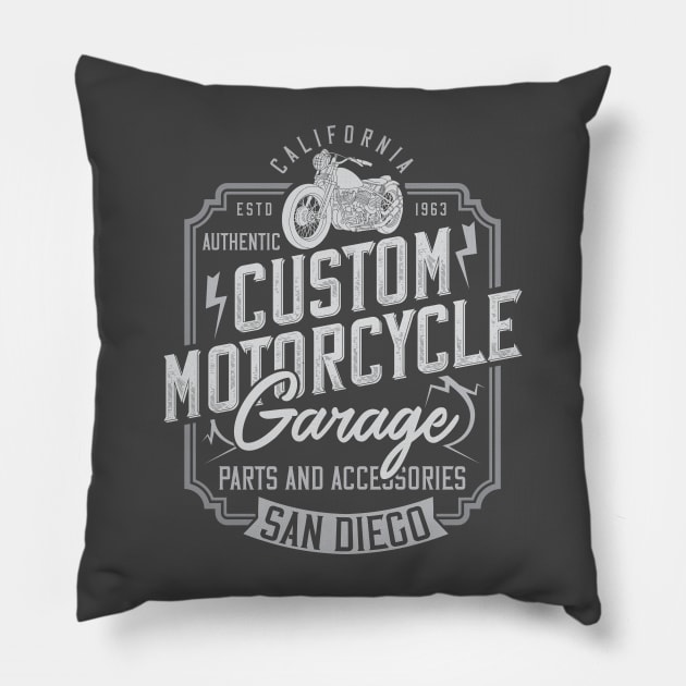 Custom Motorcycle Pillow by Carlosj1313