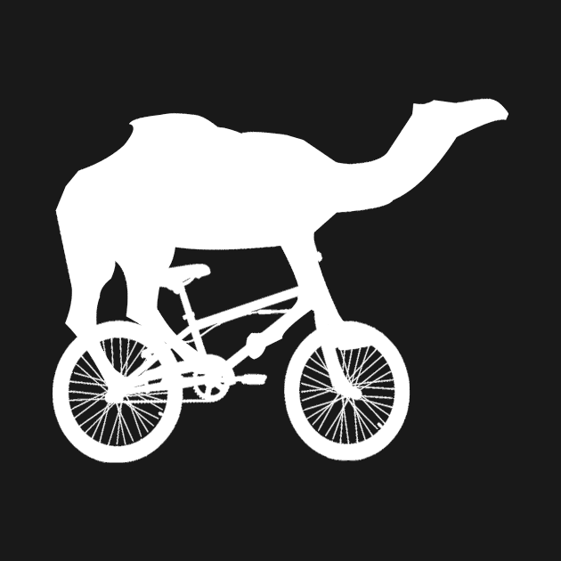 Camel Riding a Bike by SarahBean