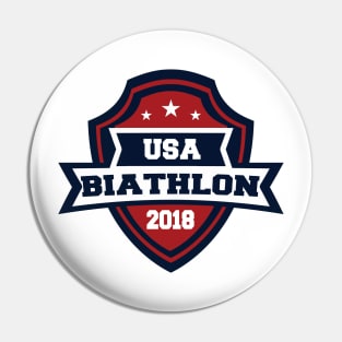 USA Biathlon Pyeongchang 2018! Pin