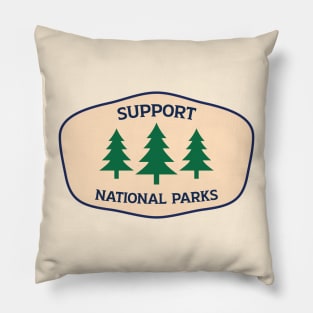 Support National Parks Pillow