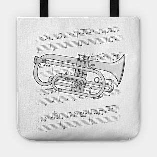 Cornet Player Cornetist Brass Musician Tote