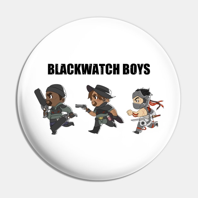 Blackwatch Boys Pin by 0HeBaerArts0