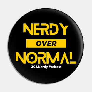 Nerdy Over Normal Pin