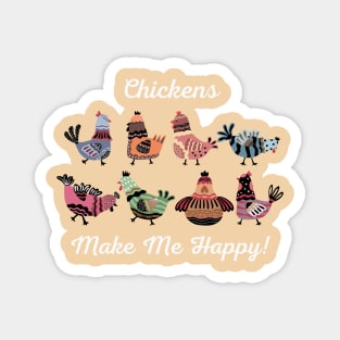 Chickens Magnet