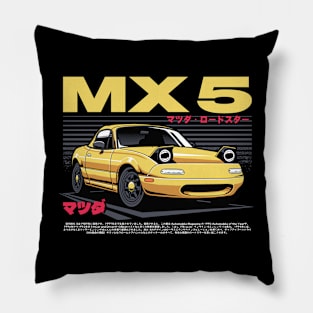 Miata MX5 Pillow