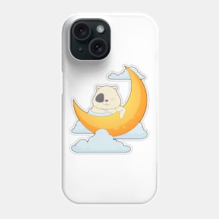 Hamster Moon Clouds Phone Case