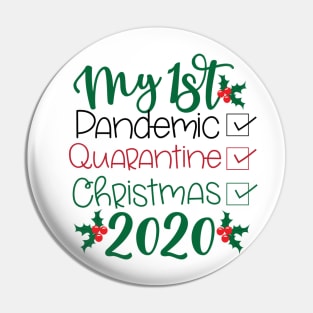 Merry Quaratine Christmas 2020 T-Shirt, Funny Toilet Tissues Xmas Retro Gift Top Pin