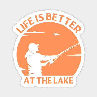 Life Is Better At The Lake Magnet