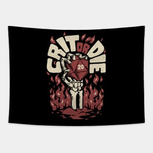 RPG - Crit or Die Tapestry