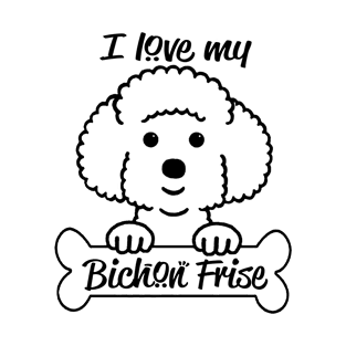 I Love My Bichon Frise T-Shirt