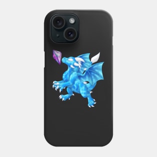 GemBabs: Elemental Dragon (Ice) Phone Case