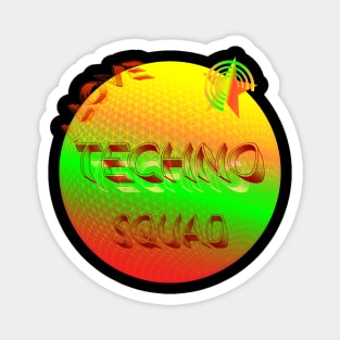 I Love Techno Squad Exotics Art Graphic Design Technology this Valentine's Day for men, women, T-shirt, Sticker Magnet