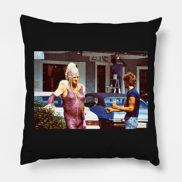 Provincetown Mass 1983 Pillow by Imagery