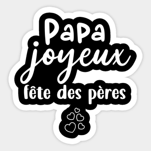 Beau-Père Cadeaux Beau-Papa' Sticker